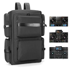 DJ Backpack for Club Gigs, DJ Mixer Case Compatible with Pioneer DJ DDJ-REVI - Picture 1 of 8