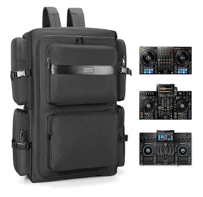DJ Backpack for Club Gigs, DJ Mixer Case Compatible with Pioneer DJ DDJ-REVI - Image 1 of 4