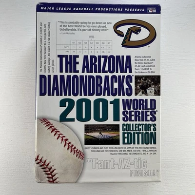 Arizona Diamondbacks 2001 World Series (DVD Box Set) Collector's Edition - Image 1 of 4