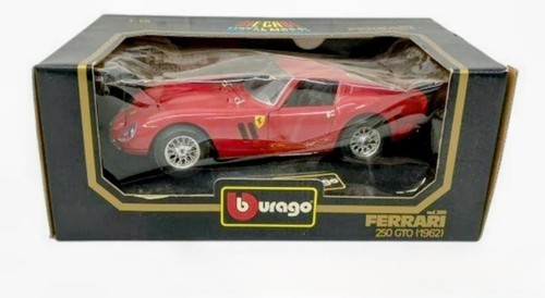 FERRARI GTO 1984 Model MO 856 Red 1984 Burago 1/18 Scale 9.5