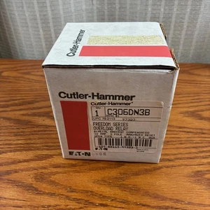 1PC EATON CUTLER HAMMER C306DN3B Relay, Thermal Overload, 32Amp, Freedom Series - Picture 1 of 3