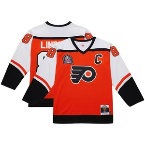 Herren Mitchell & Ness Eric Lindros Orange Philadelphia Flyers Big & Tall 1996-97 - Bild 1 von 7