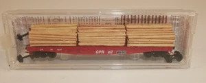 Micro Trains N Scale 045 00 280 50’ Flat Car Fishbelly Canadian Pacific - Picture 1 of 4