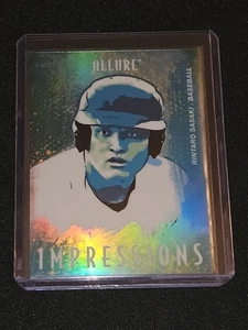 2025 UD Allure SE Multi-Sport Rintaro Sasaki Impressions Insert SSP #I-4 RARE - Picture 1 of 2