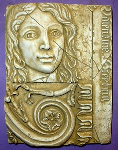 Targa da parete viso femminile arredamento casa  - Foto 1 di 5