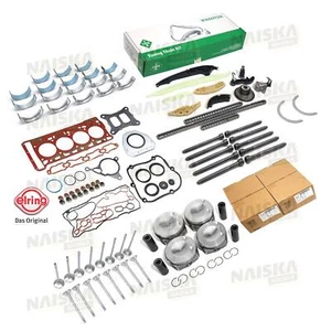 Engine Rebuild Overhaul Pistons Valves Seals Kit For VW Audi 2.0TFSI CNC CHH CNT - Picture 1 of 15
