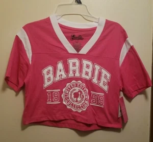 New BARBIE JR SHORT SLEEVE TEE SHIRT XXL Fuchsia Thrill. free shipping. - Picture 1 of 4