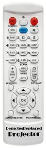 Control remoto de proyector serie HL de repuesto compatible Hitachi - Imagen 1 de 1