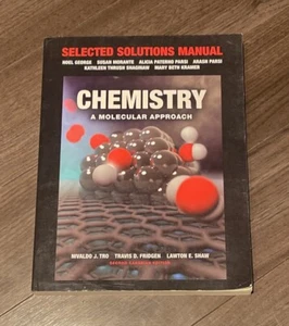 Textbook -- CHEMISTRY: A MOLECULAR APPROACH -- Second Canadian Edition - Picture 1 of 8