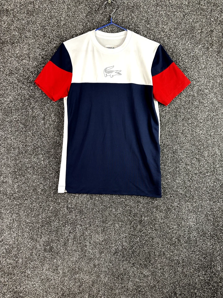 Lacoste Sport Women T Shirt Size XS Short Sleeve Crew Neck Regular Pullover - Image 1 of 4