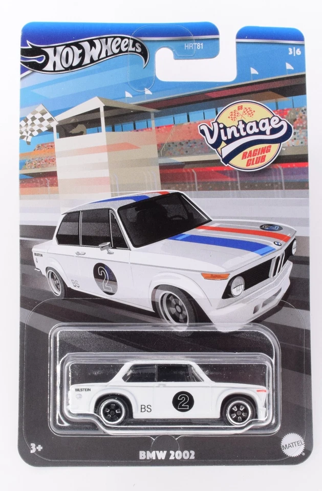 Hot Wheels 2024 Vintage Racing Club Mix A BMW 2002 Car # 3/6 - Image 1 of 1