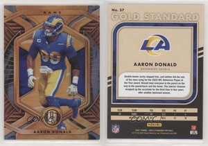 2021 Panini Gold Standard Platinum /75 Aaron Donald #57
