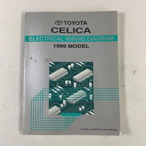 1999 Toyota Celica Electrical Wiring Diagram Manual US & Canada - Picture 1 of 9