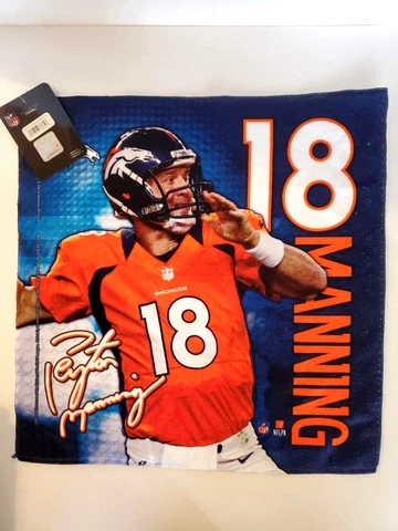 WinCraft Sport Official NFL Payton Manning #18 Droncos Collectors Towel Cover