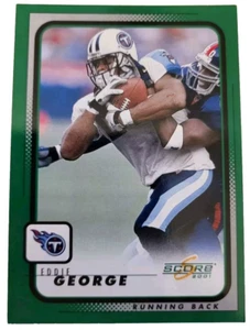 2001 Score Football Card #205 Eddie George NFL Tennessee Titans (D1 - Bild 1 von 2