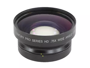 Century Optics .75x Wide Angle Lens Adapter for EX1 / EX1R / EX3 # 0HD-75CV-EX3 - Picture 1 of 5