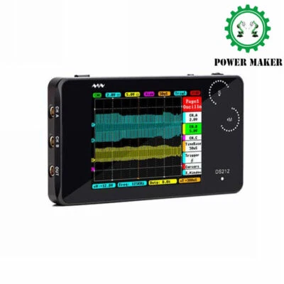 Mini ARM DS212 Portable Handheld 1MHz 10MSa/s Digital Storage Oscilloscope - Image 1 of 4