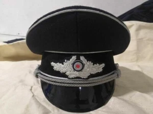 WW2 German Diplomatic Government Generals Officers Visor Hat Cap all sizes avail - Picture 1 of 5