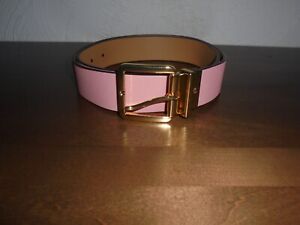 Ralph Lauren Reversible Pink Brown Leather Belt XL Brand new