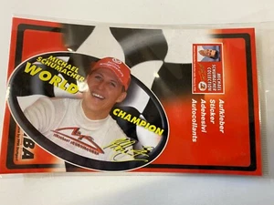 Michael Schumacher Aufkleber, MS F1 Sticker, Formel1 - Bild 1 von 1
