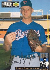 1994 Collector's Choice Baseball Silver Signatures #5 Steve Dreyer