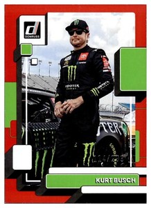 2023 Donruss Racing Red #66 Kurt Busch #114/299