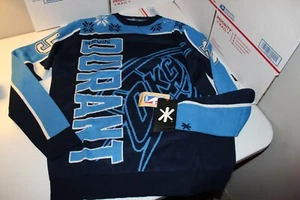 OKC THUNDER KEVIN DURANT #35 NBA MEN'S LARGE (L) HOLIDAY SWEATER [NEW W/TAGS] - Picture 1 of 10