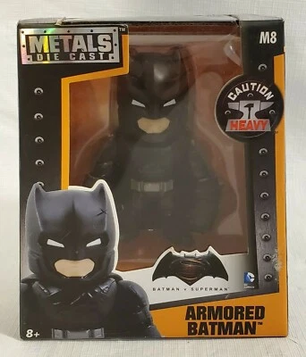 Jada Toys Metals Diecast Figure Batman V Superman Armored Batman M8 New NIP - Image 1 of 4