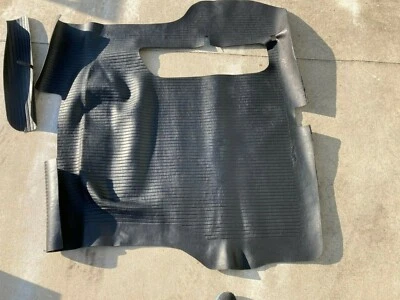 Tapete de assoalho 55 56 57 Chevy conversível moldado porta-malas de borracha novo 1955 1956 1957 - Imagem 1 de 2