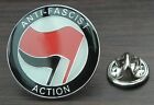 Antifaschistische Aktion Anstecknadel Abzeichen Antirassismus Rassistischer Prot