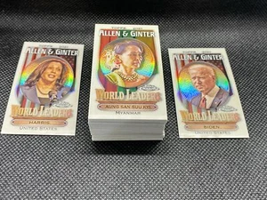2021 Topps Allen & Ginter CHROME WORLD LEADERS MINI YOU PICK - Picture 1 of 1