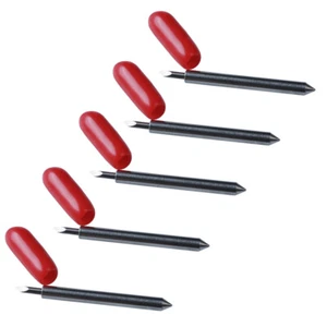 5Pcs 45° Cemented Carbide Blade Cutting Plotter For Roland Vinyl Film Cutter - Picture 1 of 8