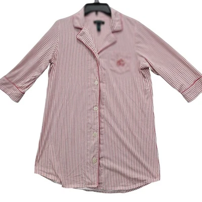 Camisola Lauren Ralph Lauren feminina listra rosa tamanho G - Imagem 1 de 4