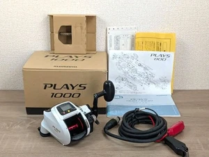 Shimano 12 Plays 1000 Electric Reel Baitcasting Power Assist Japan Rare - Picture 1 of 10