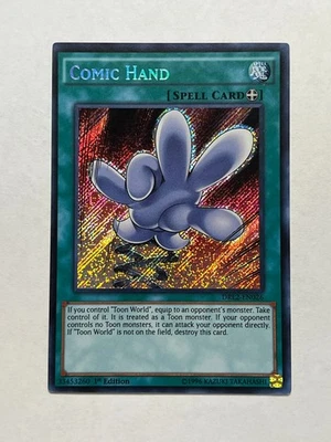 Comic Hand – Ultra Rare – Dragons of Legend 2 (DRL2-EN026) – 1st Edition – NM - Image 1 of 4