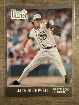1991 Ultra Fleer # 78 - Jack McDowell - Chicago White Sox - Image 1 of 2