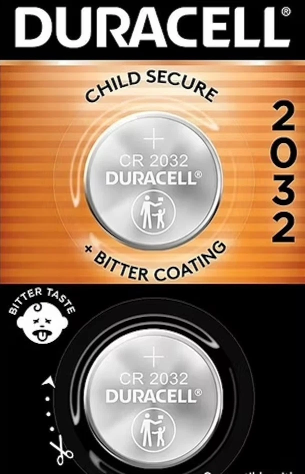 Llavero remoto y batería de llave inteligente para JEEP - Duracell CR2032 - Paquete de 2 Foto 1 de 1