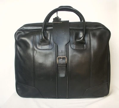 große Ledertasche Weekender Reisetasche Koffer Leder Tasche Koffer - Bild 1 von 4