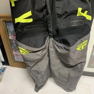 FLY RACING F-16 PANTS GREY/BLACK/HI-VIS - SZ Men's 30 - Bild 1 von 4