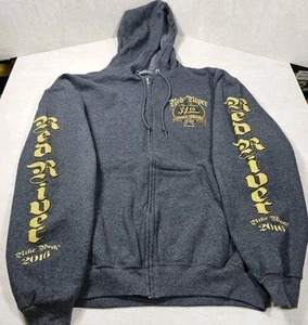 Jerzees NUBLEND 34th Annual Red River 2016 Bike Week Adult XL Hoodie Preowned - Picture 1 of 12