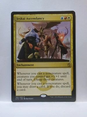 MTG Jeskai Ascendancy KTK Khans of Tarkir 180 Rare - Image 1 of 2