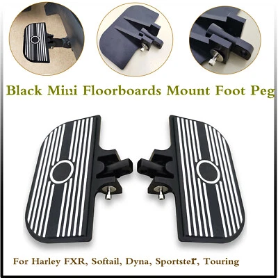 Mini tablas de piso para Harley Dyna Electra Glide FLHTCU Road King FLHR Sportster Foto 1 de 4