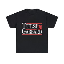 Tulsi Gabbard 2020 Graphic Tee Shirt, S-5XL