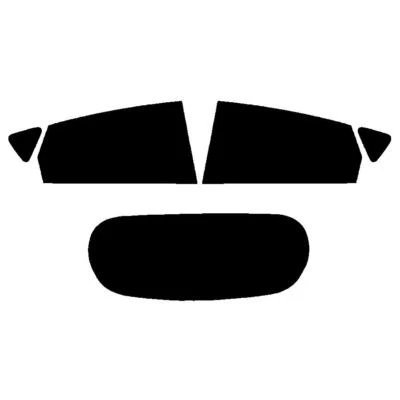 For Ford Fiesta 5-door 2008-17 (MK7) Pre Cut Window Tint Kit 20% Dark Rear Film - Image 1 of 4