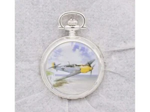 POCKET WATCHES ACE OF THE AIR ATLAS CLIFFTOP CHASE MESSERSCHMITT ME-109 KENT NEW - Bild 1 von 7