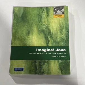 Imagine! Java Programming Concepts In Context - International Ed. Carrano 2011 - Picture 1 of 3