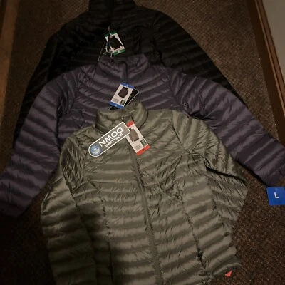 32 Degrees Womens Midweight Down Jacket , Blue. 1691103