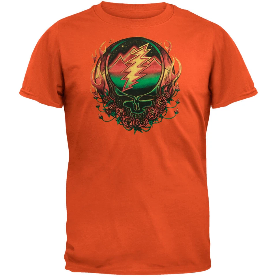 Camiseta Grateful Dead - Scarlet Fire SYF Naranja Adulto Foto 1 de 1