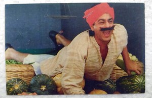 Bollywood Actor Super Star Shah Rukh Khan Rare Post card Postcard INDIA