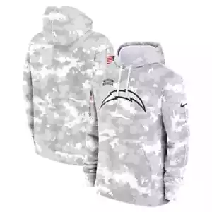 Sudadera con Capucha LOS ANGELES CHARGERS NIKE Arctic Camo 2024 Salute to Service GRANDE - Imagen 1 de 10